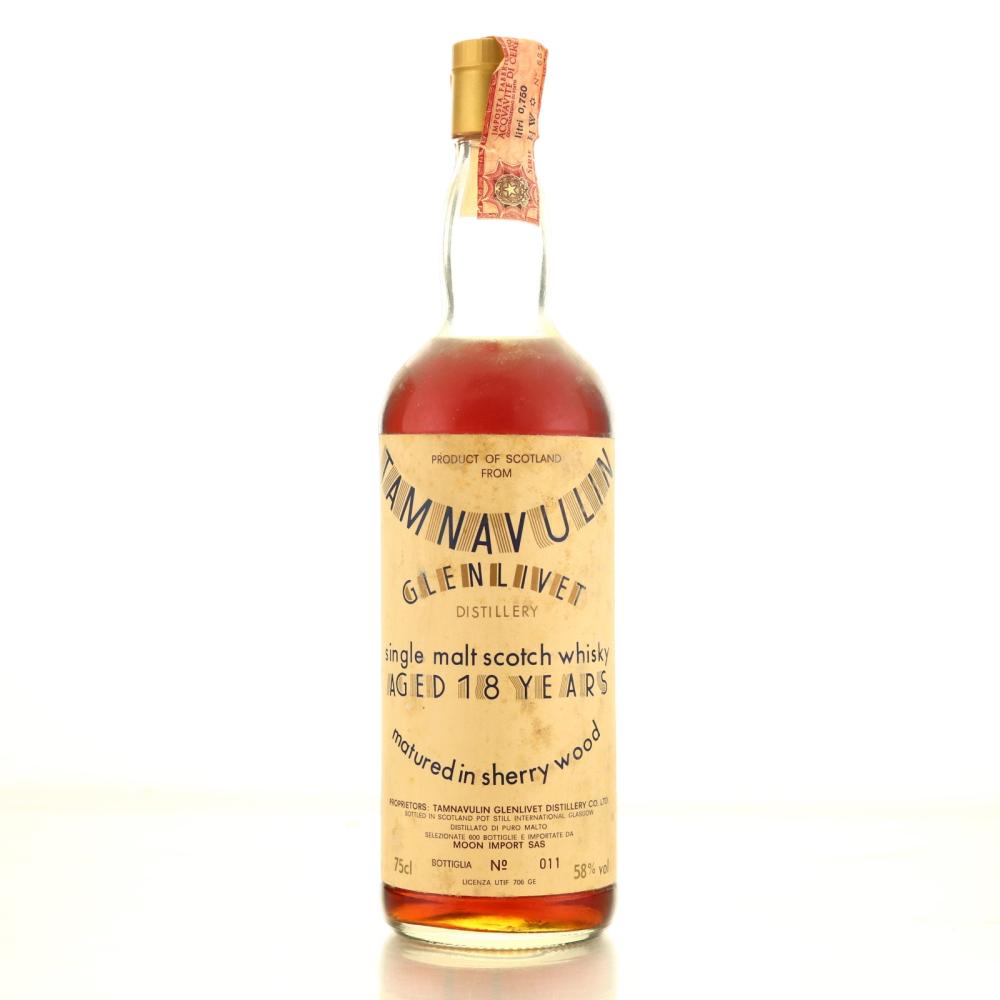 Tamnavulin 18 Year Old Moon Import 58% / Half Moon