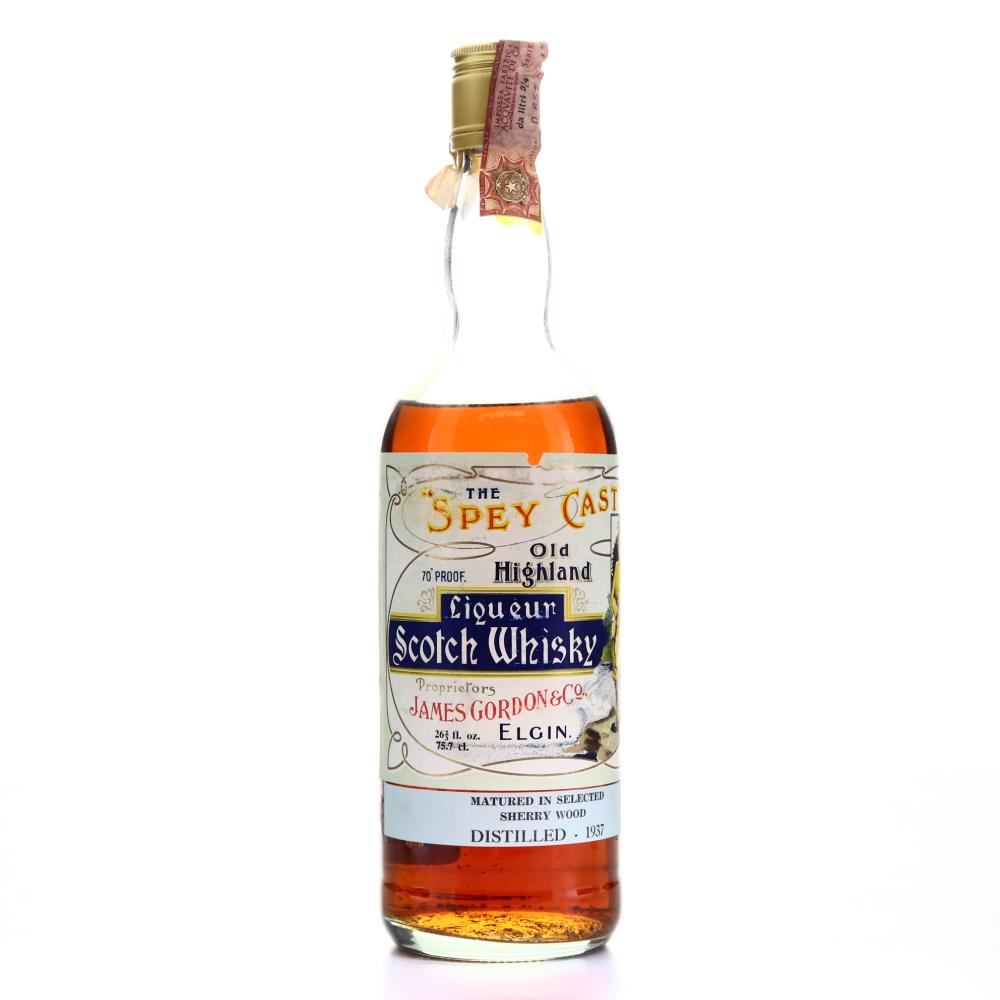 Spey Cast 1937 Liqueur Scotch Whisky 