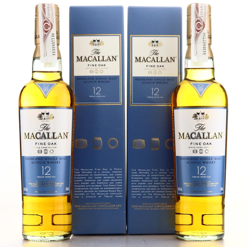 Macallan 12 Year Old Fine Oak 2 x 35cl