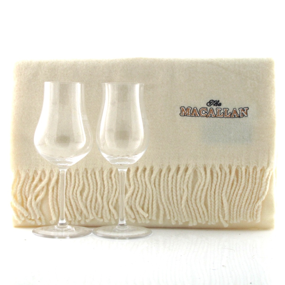 Macallan Scarf and 2 Nosing Glasses