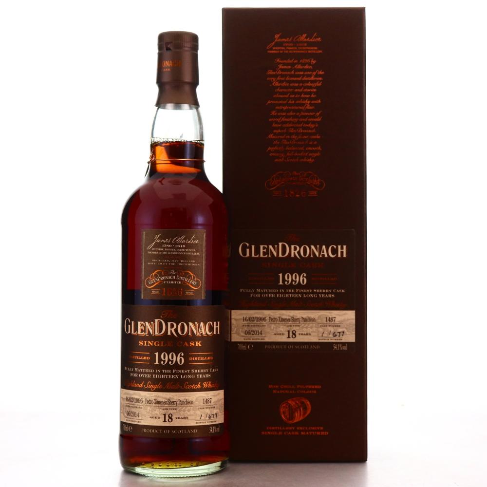Glendronach 1996 Single PX Cask 18 Year Old #1487