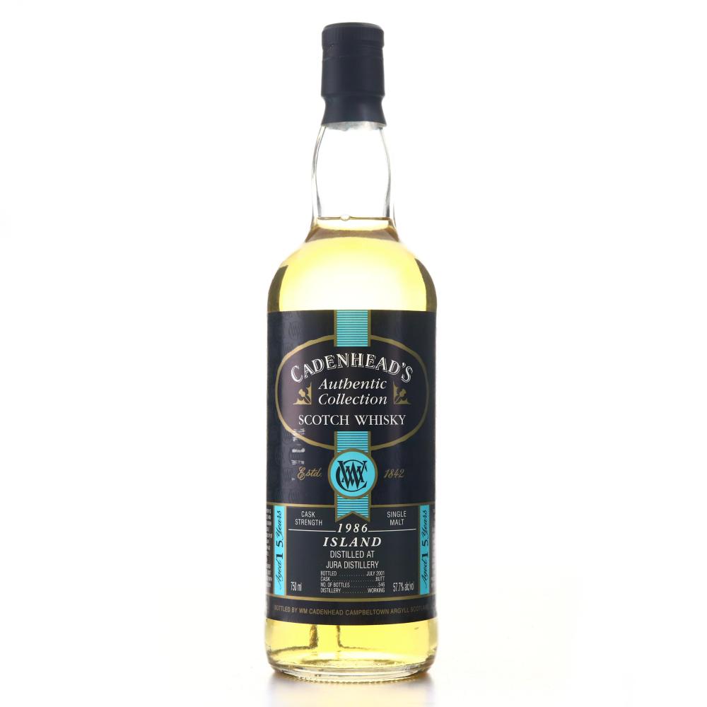 Jura 1986 Cadenhead's 15 Year Old 75cl / US Import