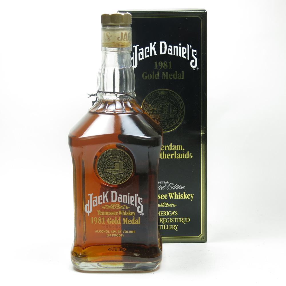 Jack Daniel's 1981 Gold Medal (US Import) 75cl