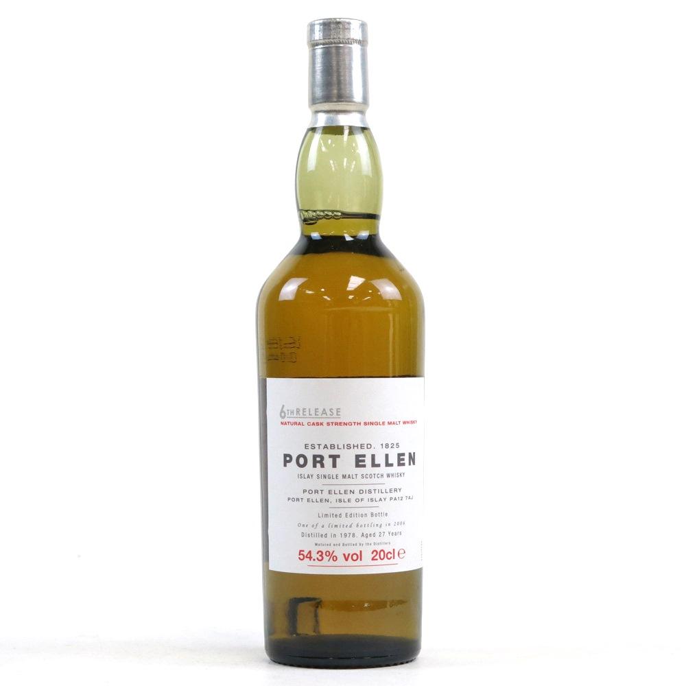 Port Ellen 1978 6th Release 20cl 