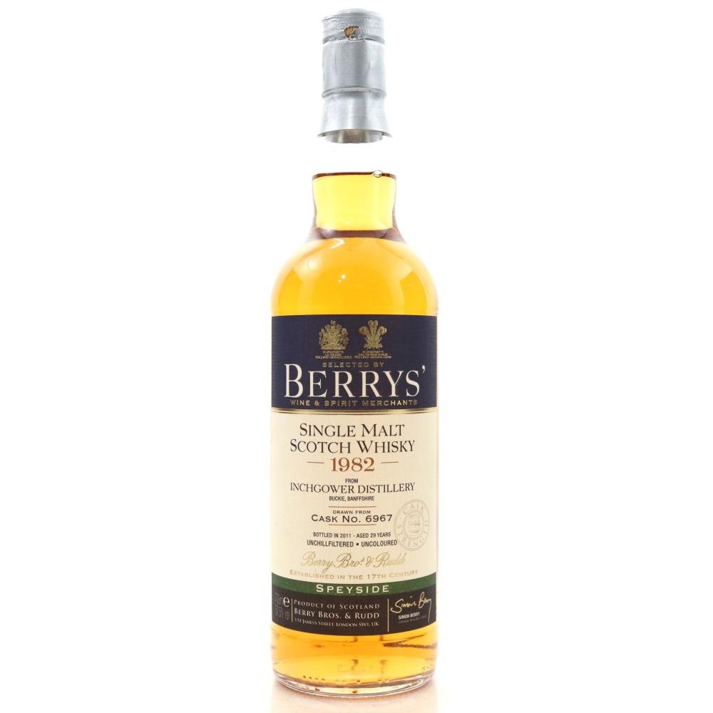 Inchgower 1982 Berry Brothers and Rudd 29 Year Old