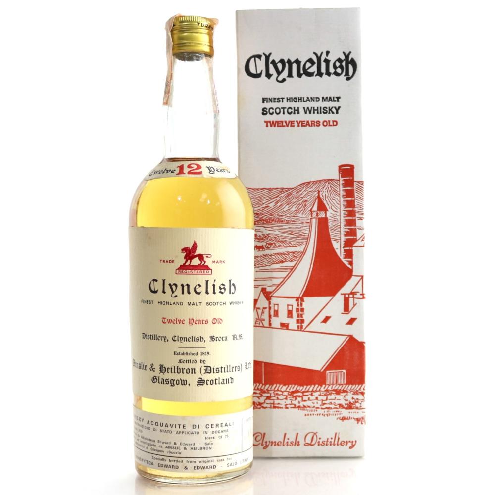 Clynelish 12 Year Old Ainslie and Heilbron Cask Strength 1971 / Edward and Edward Import