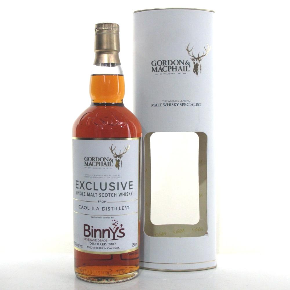 Caol Ila 2007 Gordon and MacPhail 10 Year Old 75cl / Binny's Beverage Depot