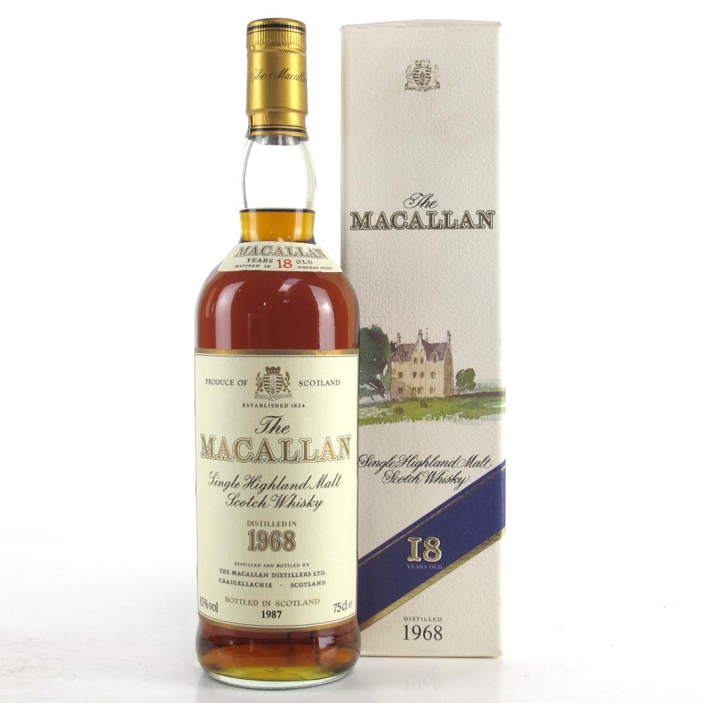 Macallan 18 Year Old 1968 75cl 