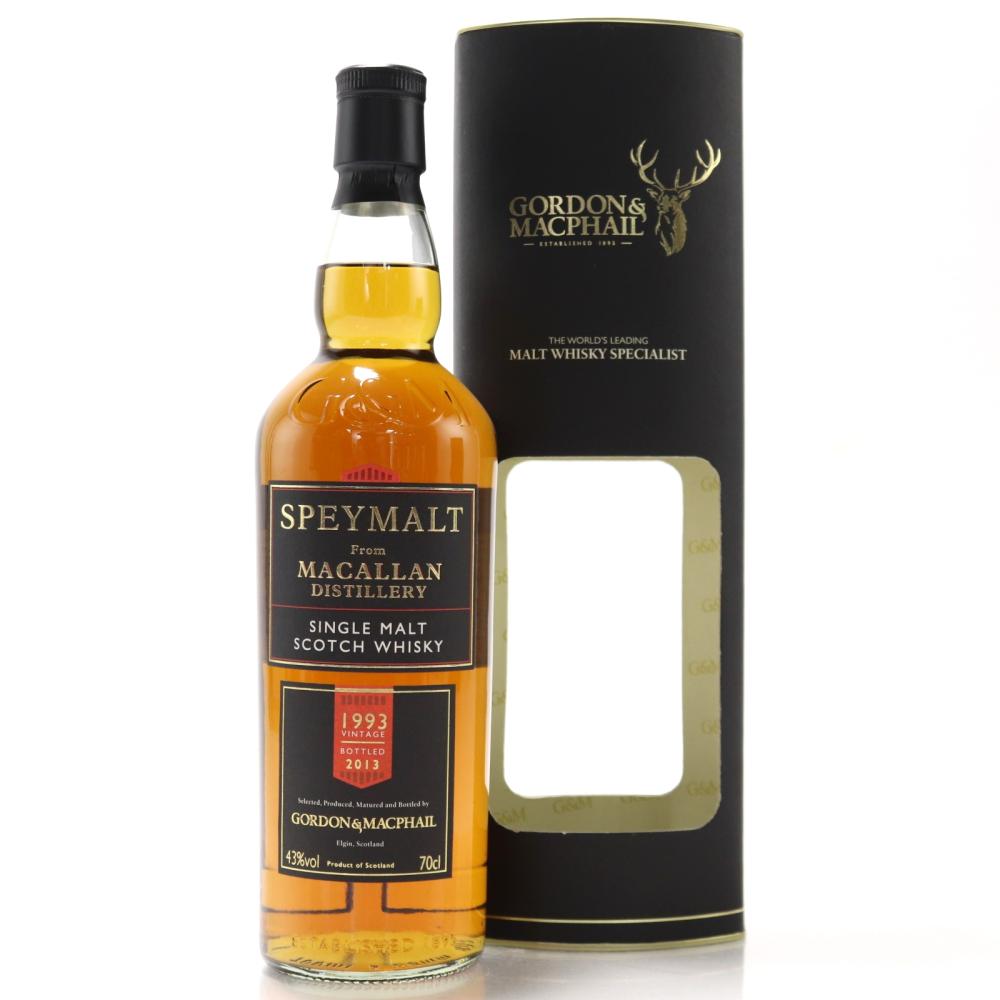 Macallan 1993 Gordon and MacPhail Speymalt 