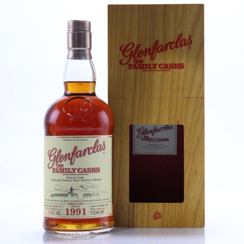 Glenfarclas 1991 Family Cask #163 / Spring 2017