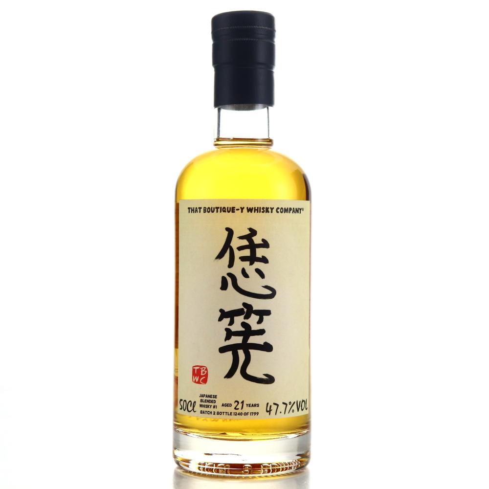Japanese Blended Whisky No.1 21 Year Old That Boutique-y Whisky Company Batch #2