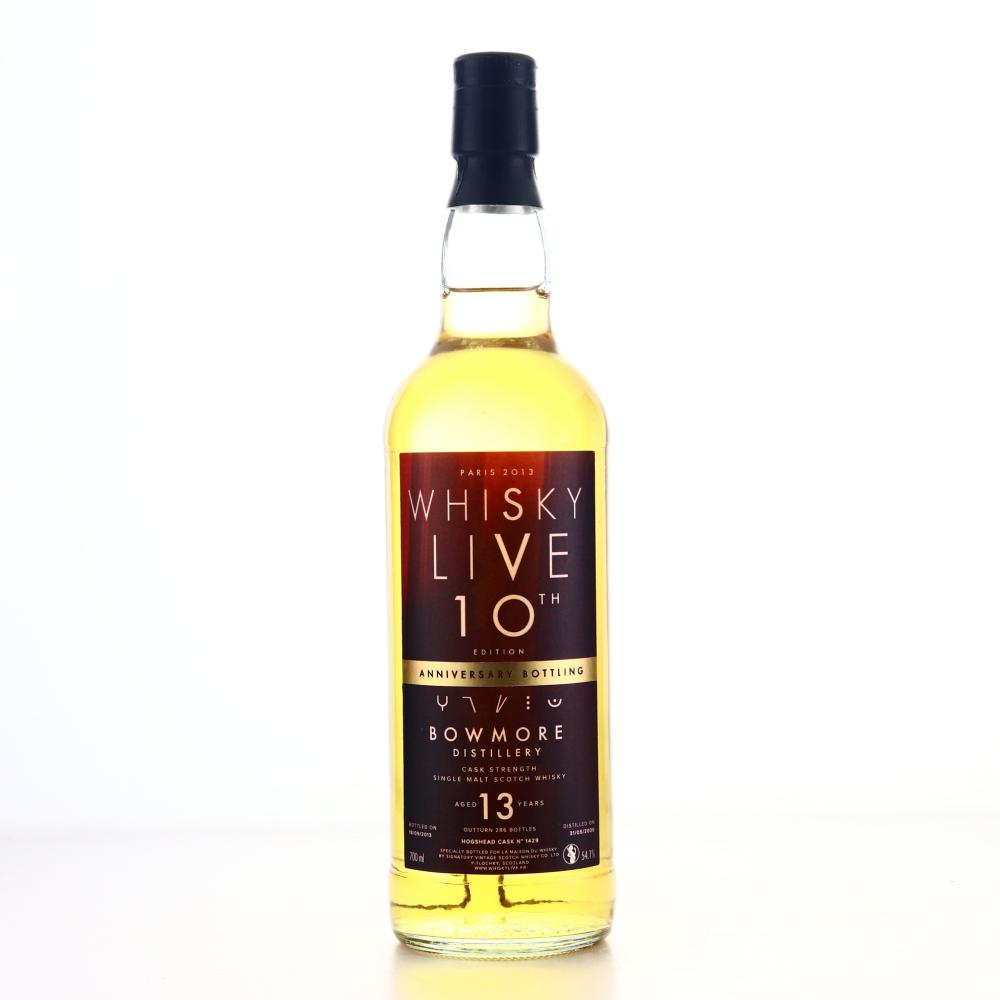 Bowmore 2000 Whisky Live 13 Year Old / 10th Anniversary