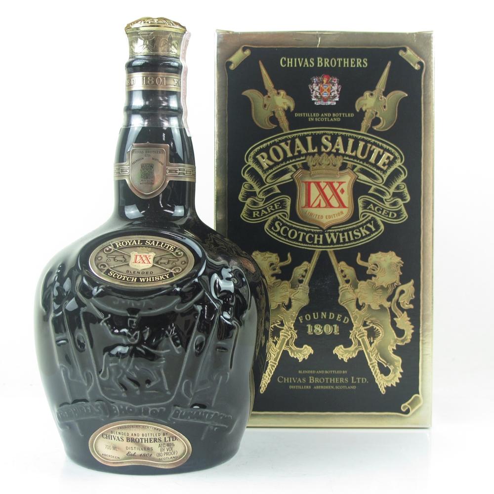 Chivas Regal 21 Year Old Royal Salute LXX