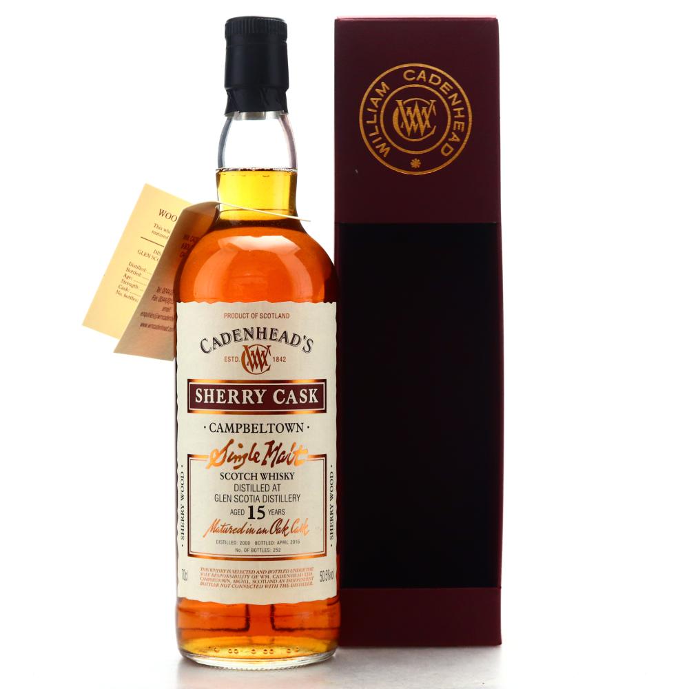 Glen Scotia 2000 Cadenhead's 15 Year Old Sherry Cask