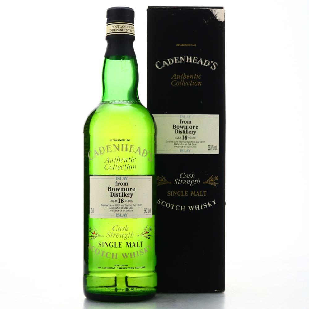 Bowmore 1981 Cadenhead's 16 Year Old
