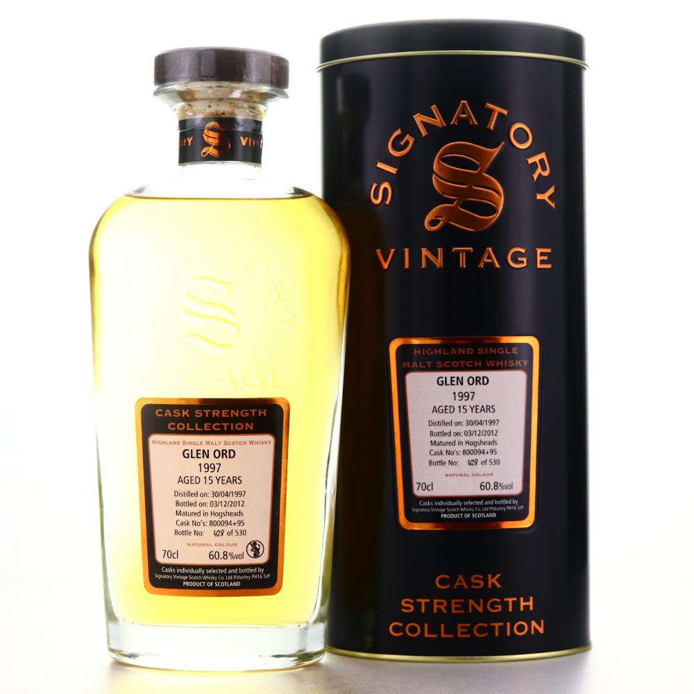 Glen Ord 1997 Signatory Vintage 15 Year Old Cask Strength