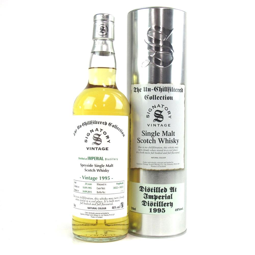 Imperial 1995 Signatory Vintage 20 Year Old 