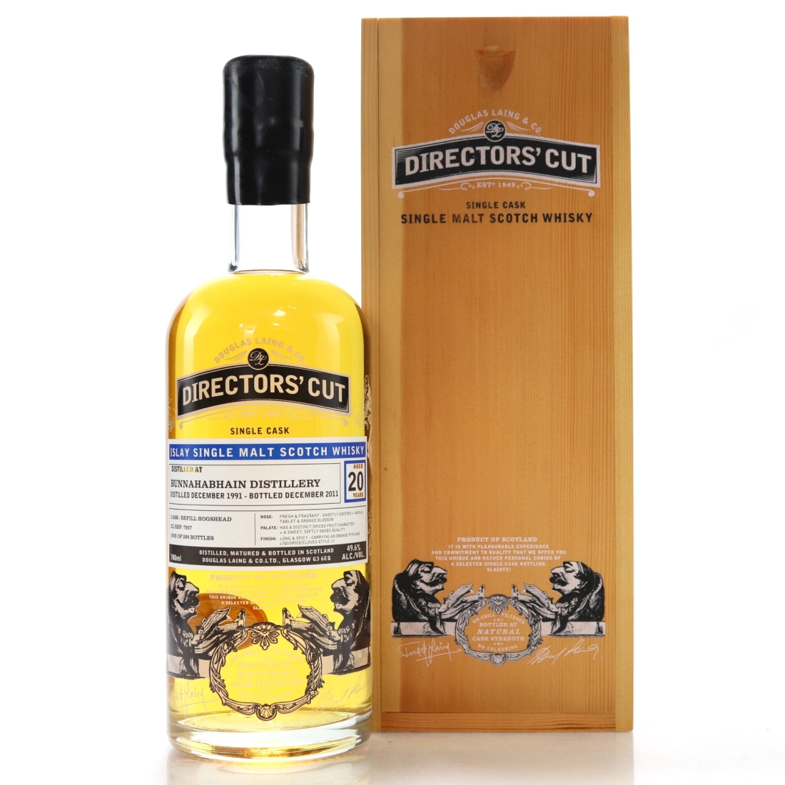 Bunnahabhain 1991 Douglas Laing 20 Year Old / Directors' Cut