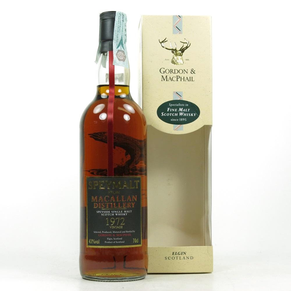 Macallan 1972 Speymalt Gordon and Macphail 