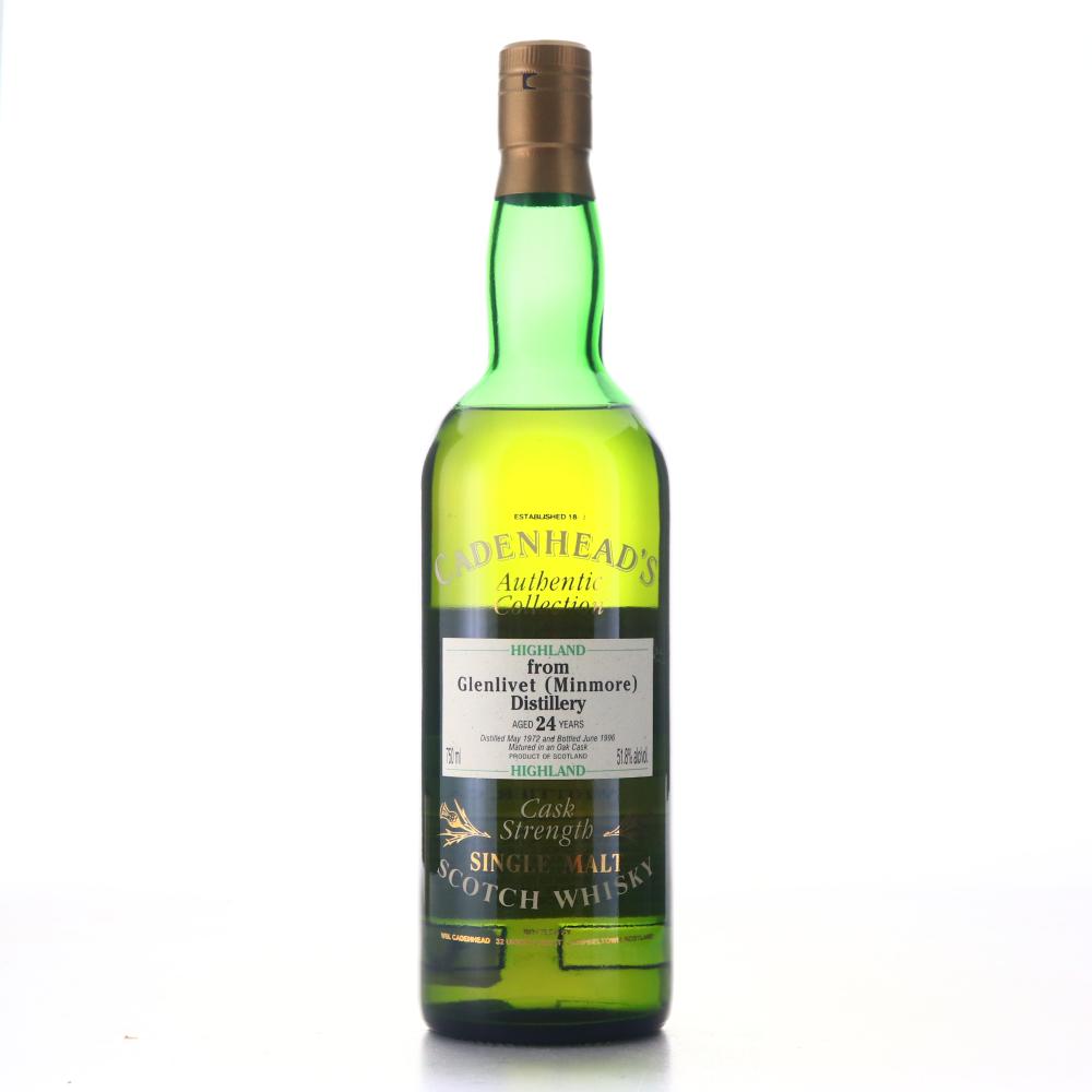 Glenlivet 1972 Cadenhead's 24 Year Old 75cl / US Import