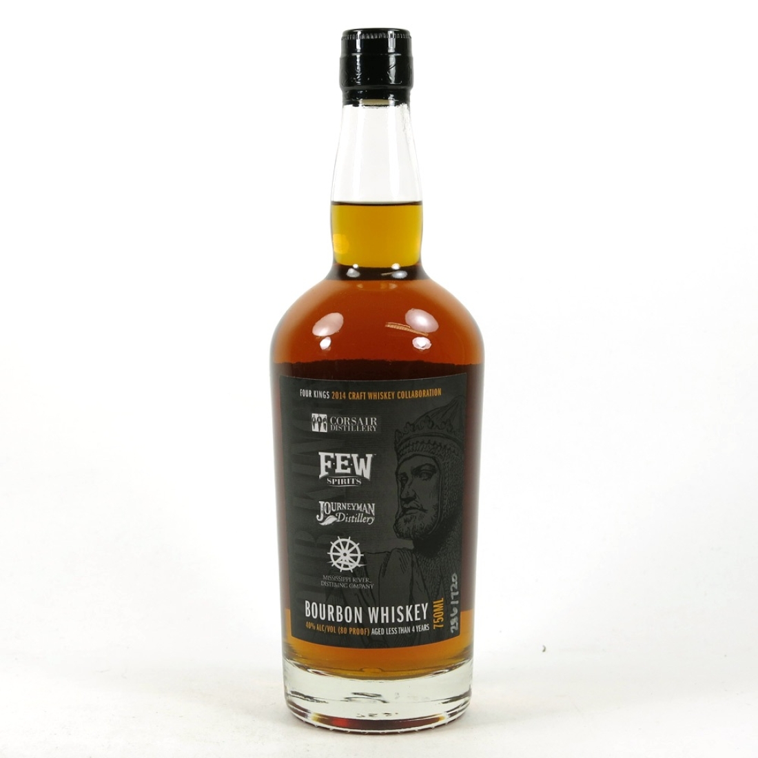 Few Spirits Bourbon Whiskey / Journeyman Distillery / Four Kings Collaboration