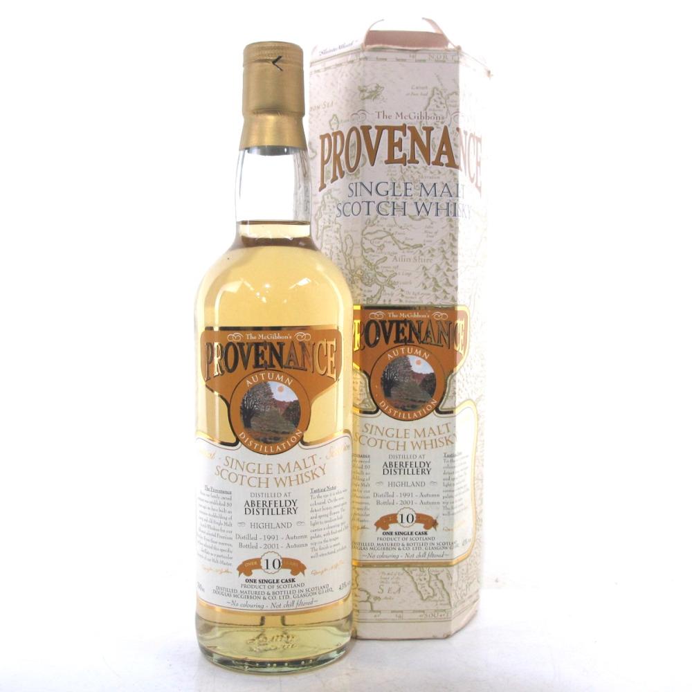 Aberfeldy 1991 Douglas McGibbon 10 Year Old