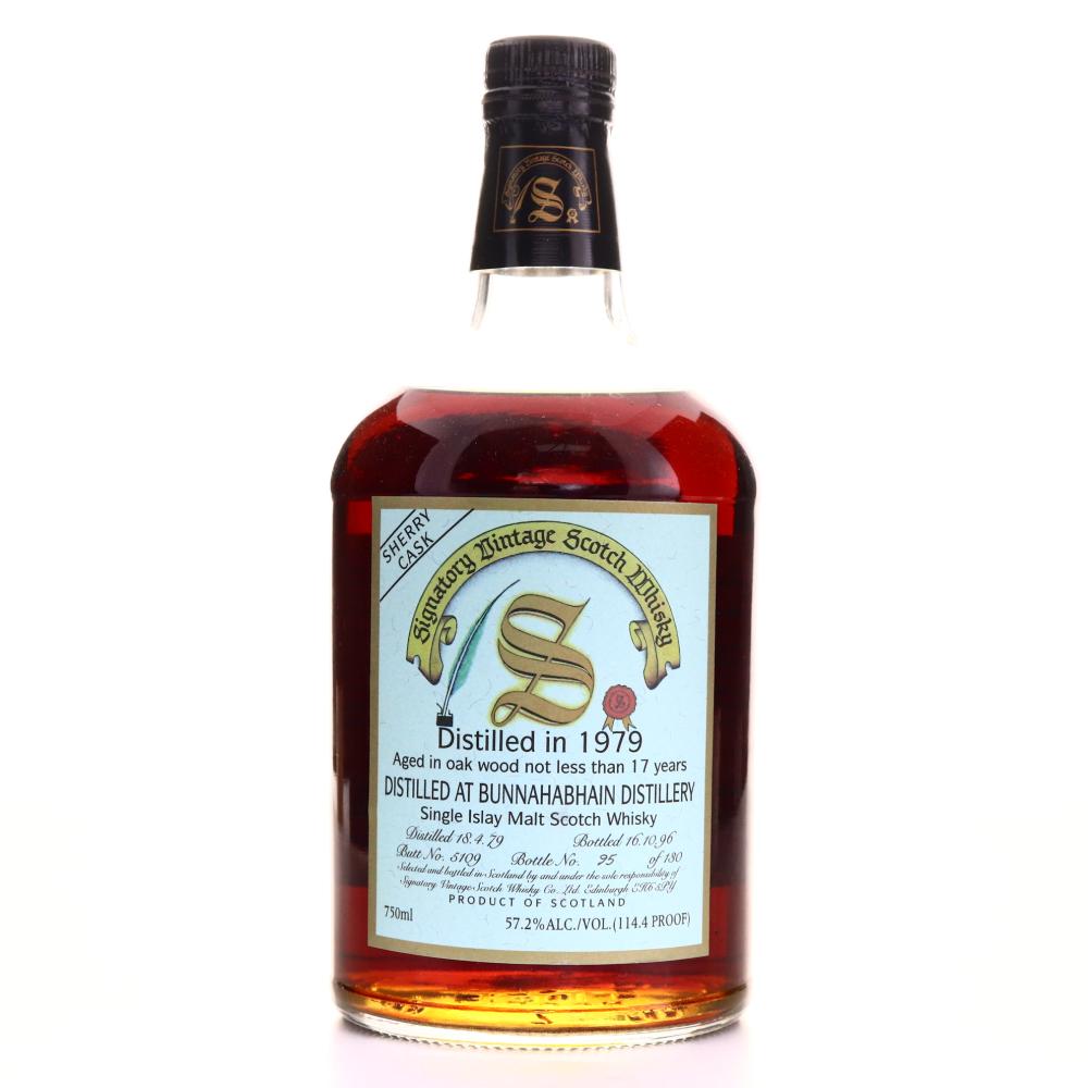 Bunnahabhain 1979 Signatory Vintage 17 Year Old 75cl / US Import