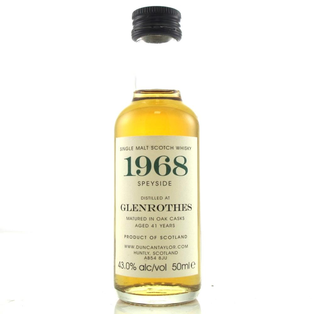 Glenrothes 1968 Duncan Taylor 41 Year Old Miniature 5cl