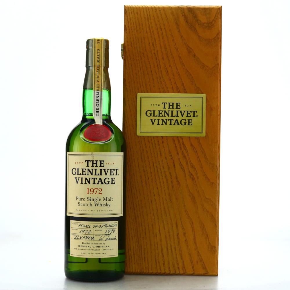 Glenlivet 1972 Vintage 75cl / US Import