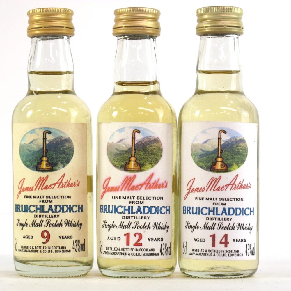 Bruichladdich James MacArthur Miniature 3 x 5cl