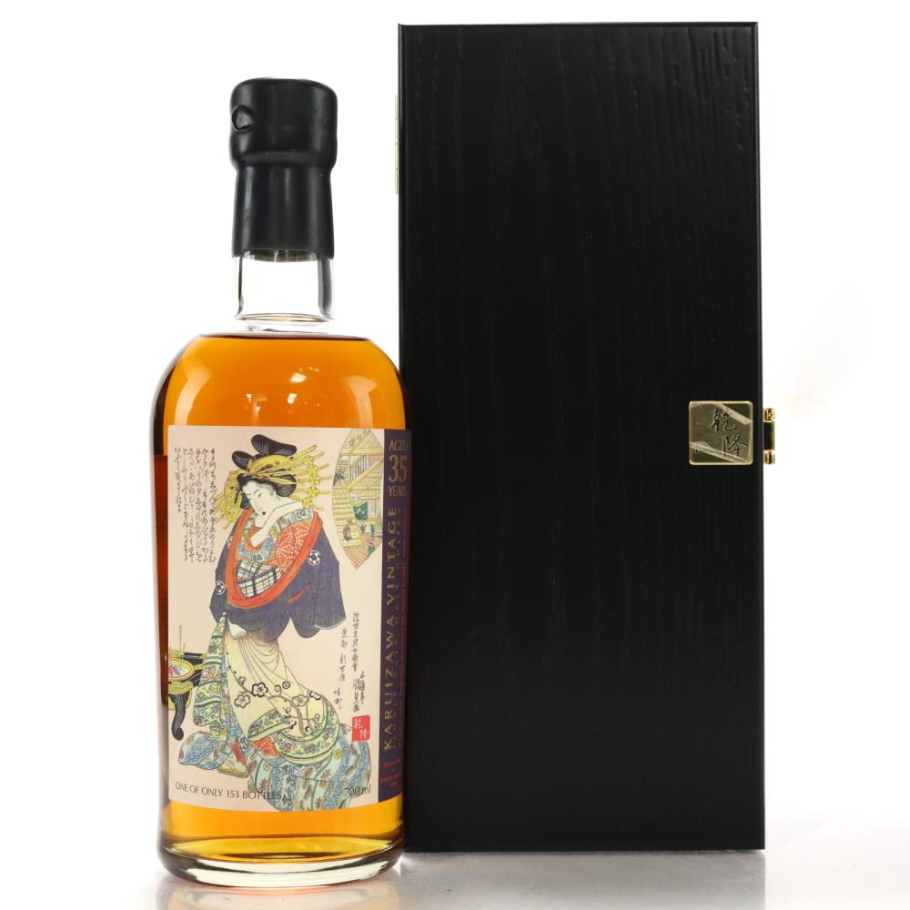 Karuizawa Single Cask 35 Years Old #8378 / Kinlonz Geisha Label