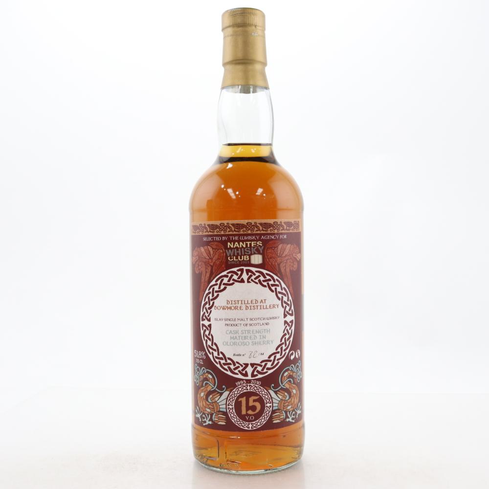 Bowmore 1995 Whisky Agency 15 Year Old / Nantes Whisky Club