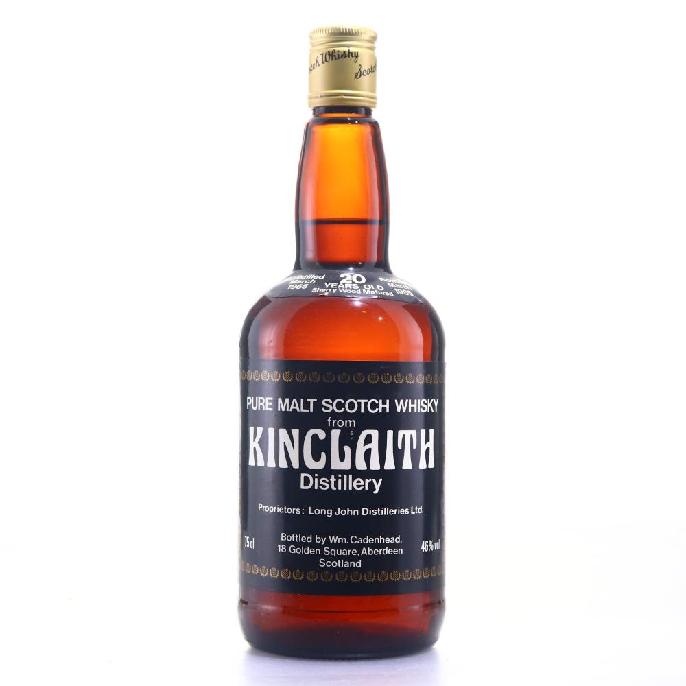 Kinclaith 1965 Cadenhead's 20 Year Old Sherry Wood