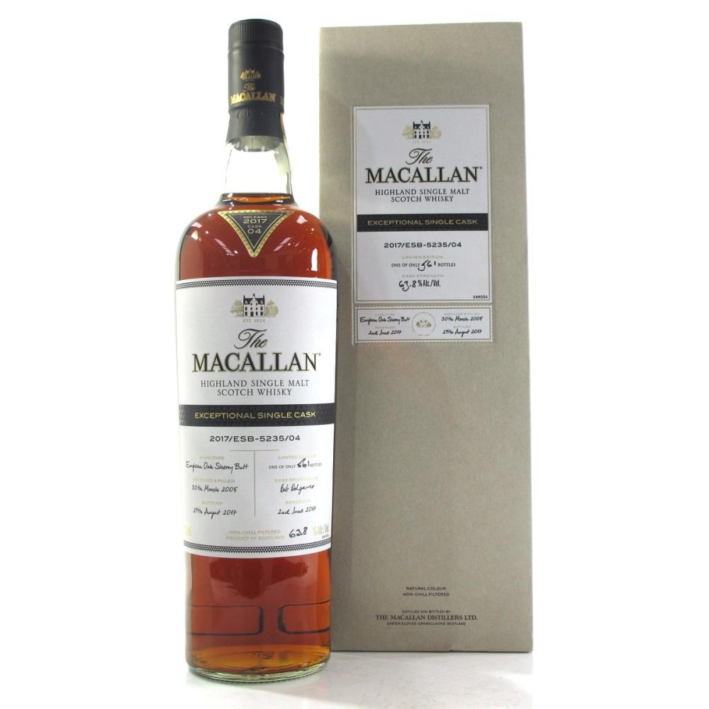 Macallan 2005 Exceptional Cask #5235-04 75cl / US Import
