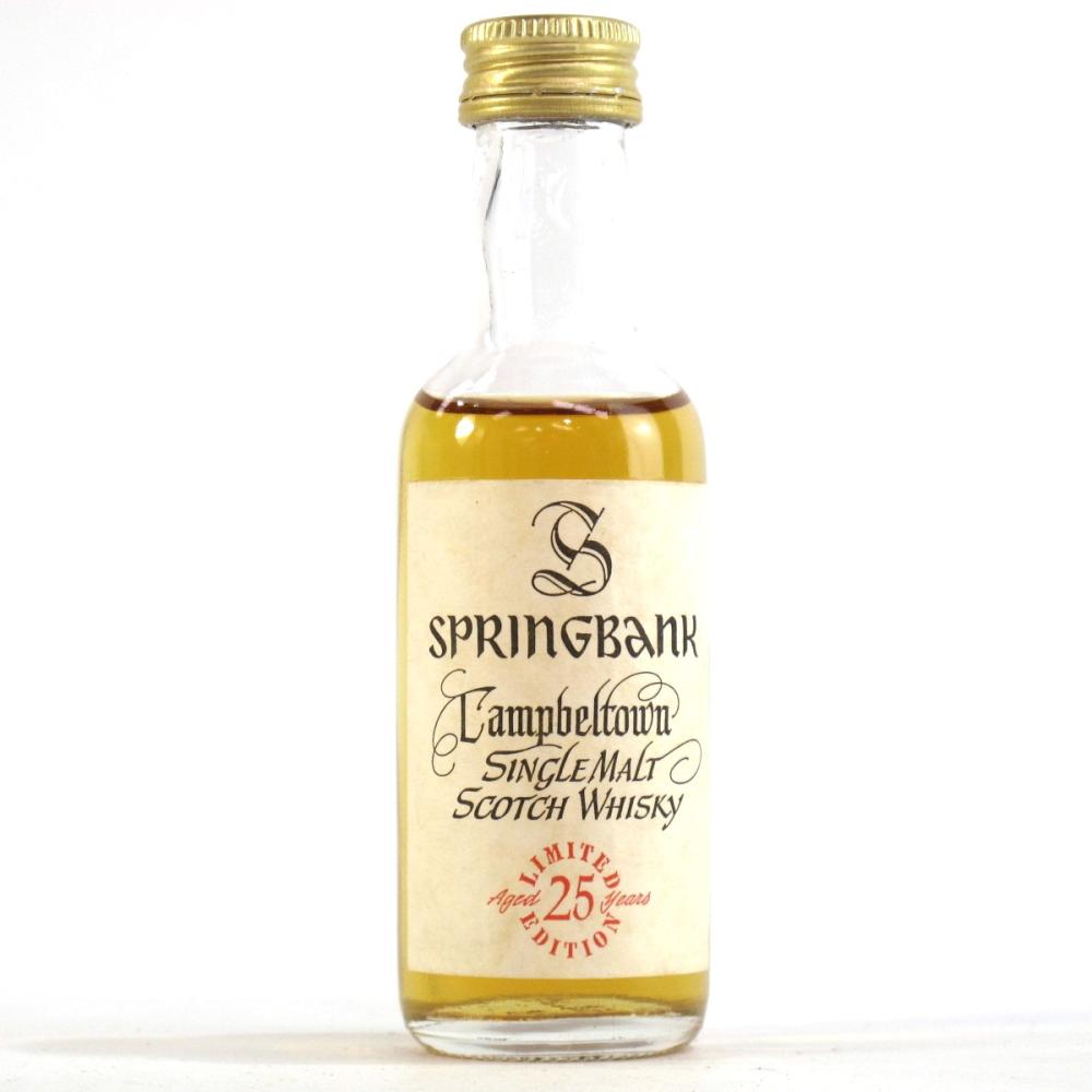Springbank Millennium 25 Year Old Miniature 5cl