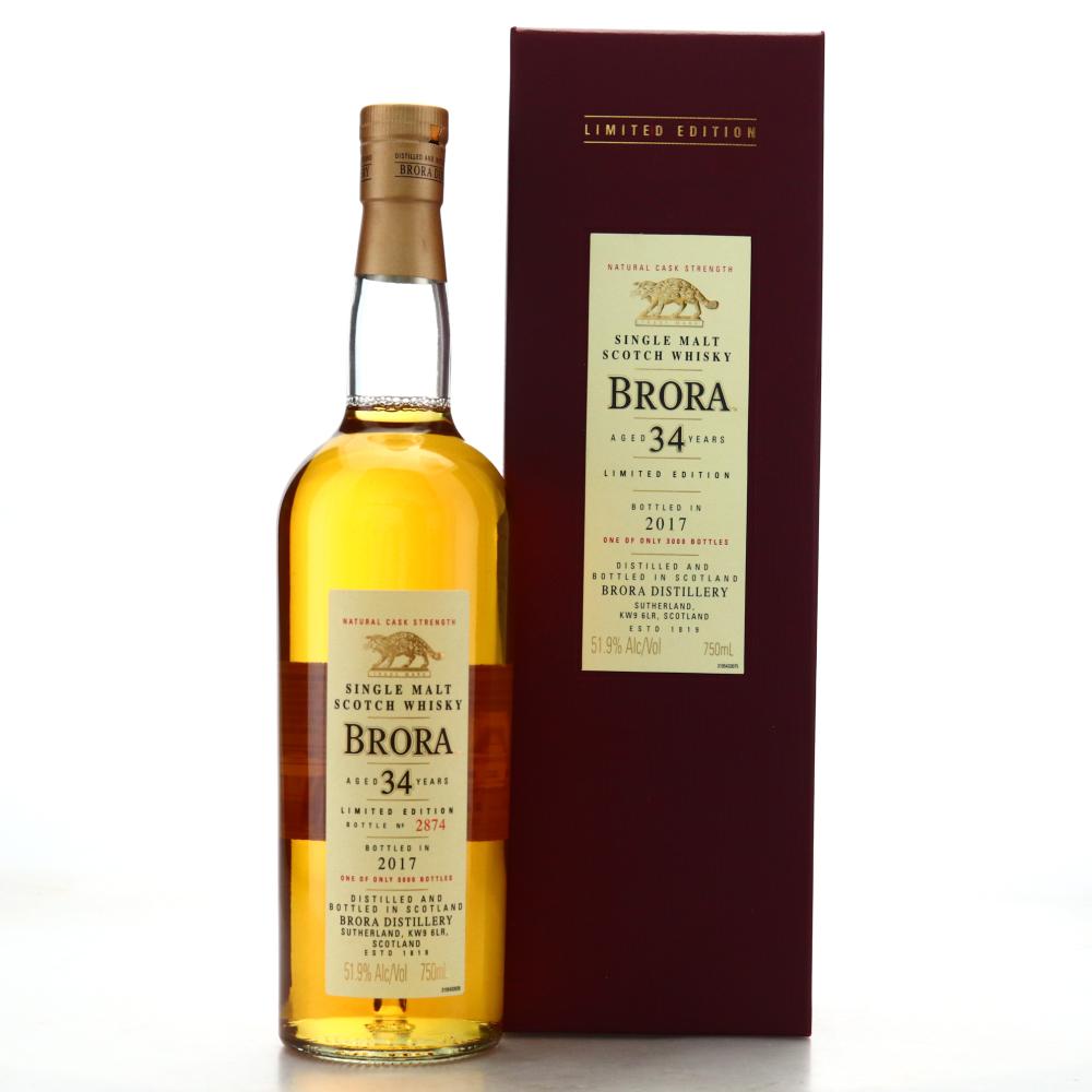 Brora 34 Year Old 2017 Release 75cl / US import