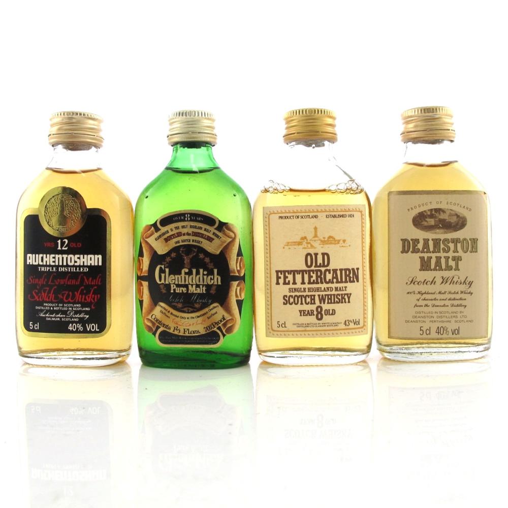 Single Malt Miniature Selection x 4