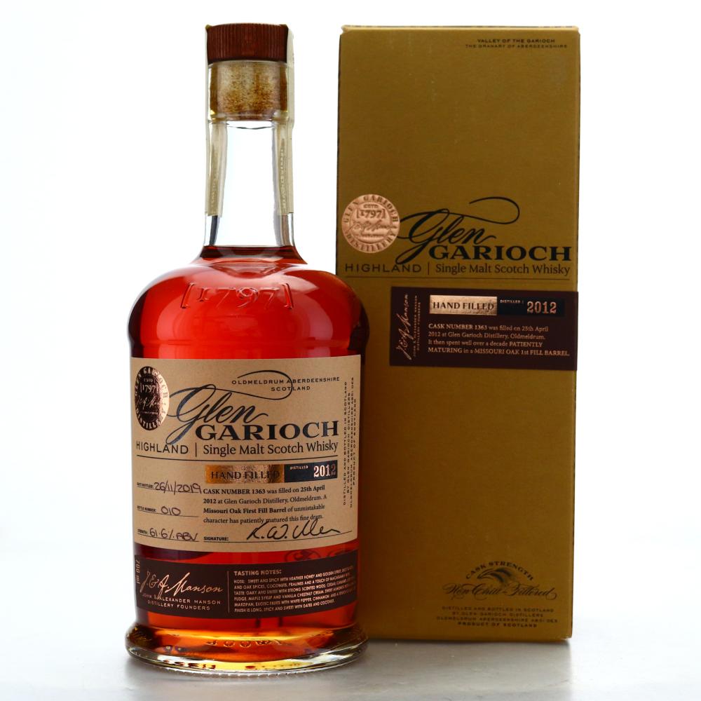 Glen Garioch 2012 Hand Filled 7 Year Old Cask #1363 / 1st Fill Missouri Oak