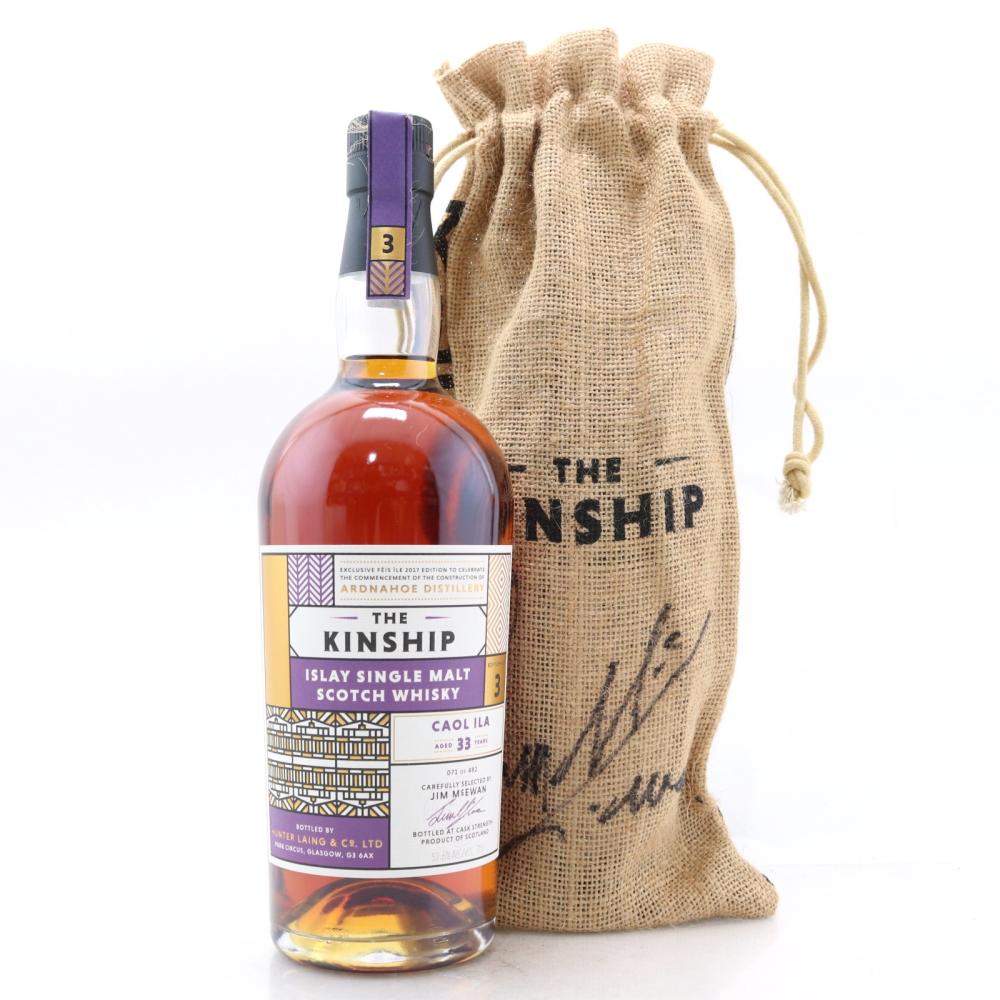 Caol Ila 33 Year Old Hunter Laing Kinship / Feis Ile 2017 - Signed