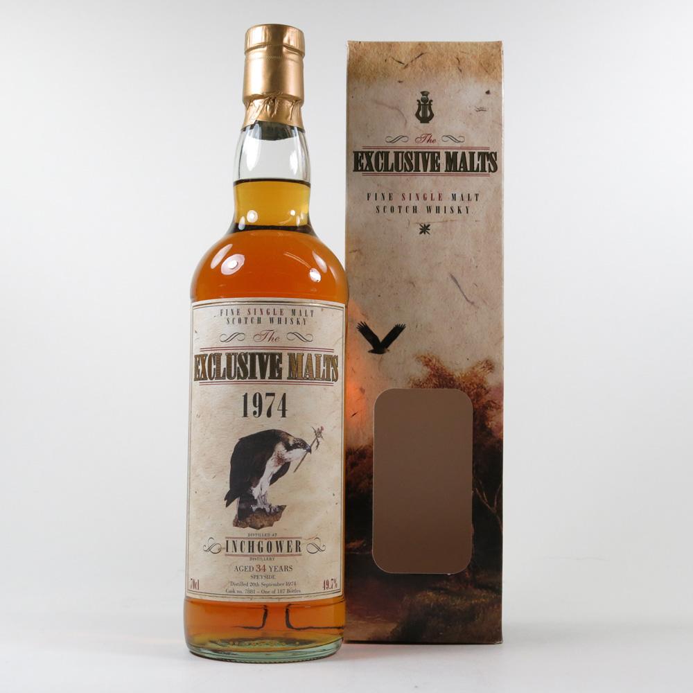 Inchgower 1974 Exclusive Malts 34 Year Old