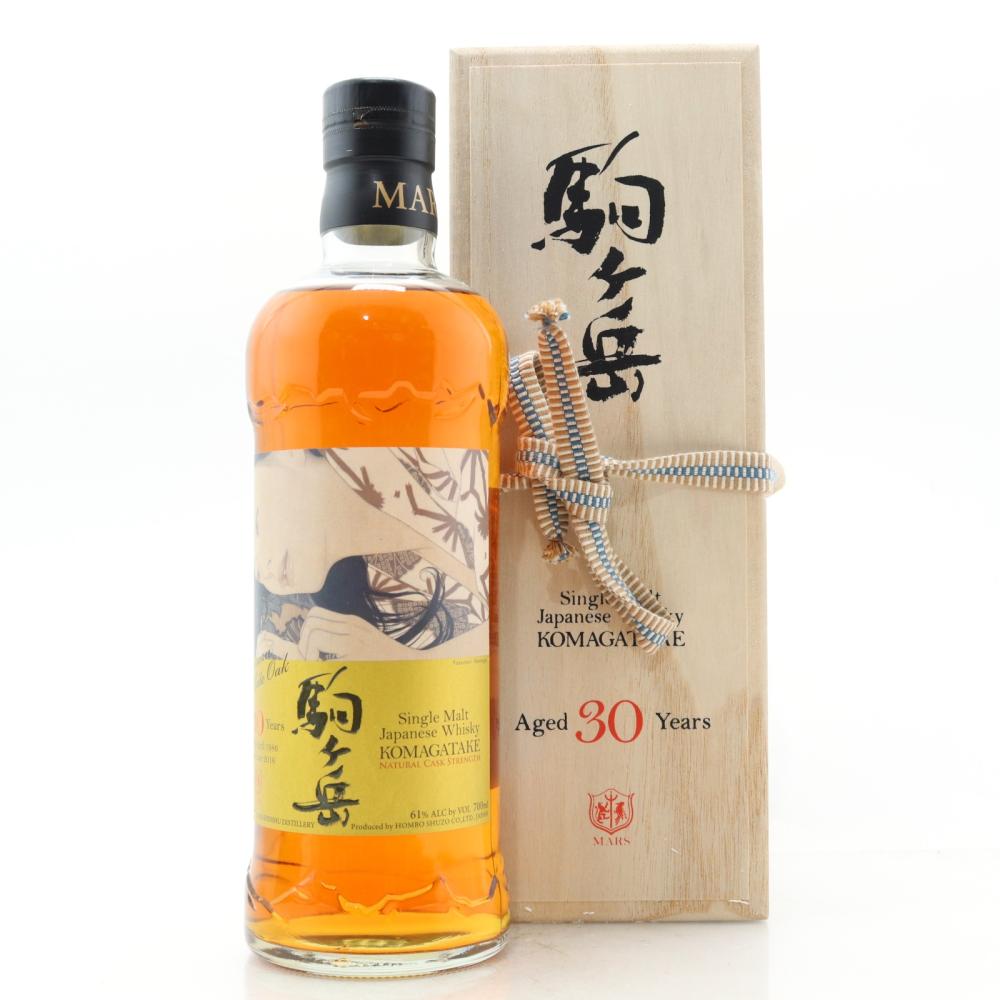 Shinshu Mars Komagatake 1986 American White Oak Cask 30 Year Old