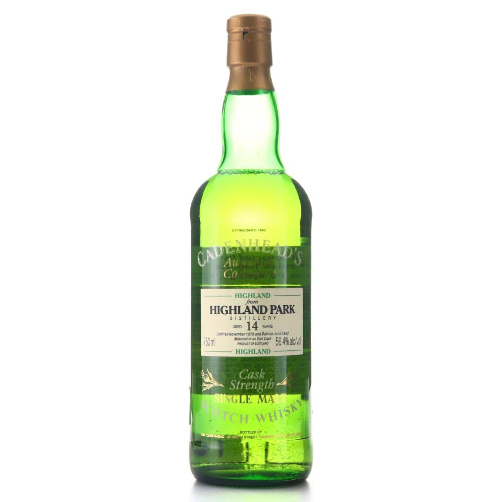 Highland Park 1978 Cadenhead's 14 Year Old 75cl / US Import