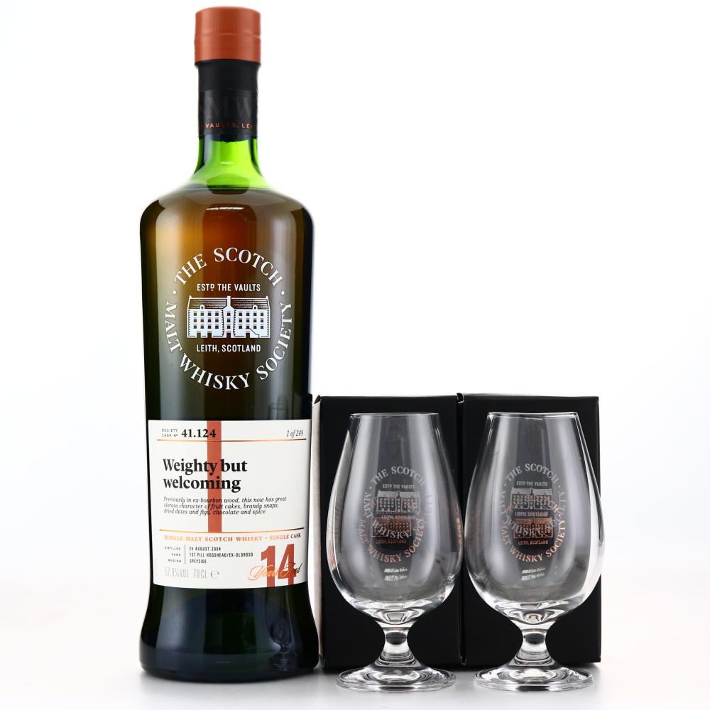 Dailuaine 2004 SMWS 14 Year Old 41.124 / with 2 x Glasses