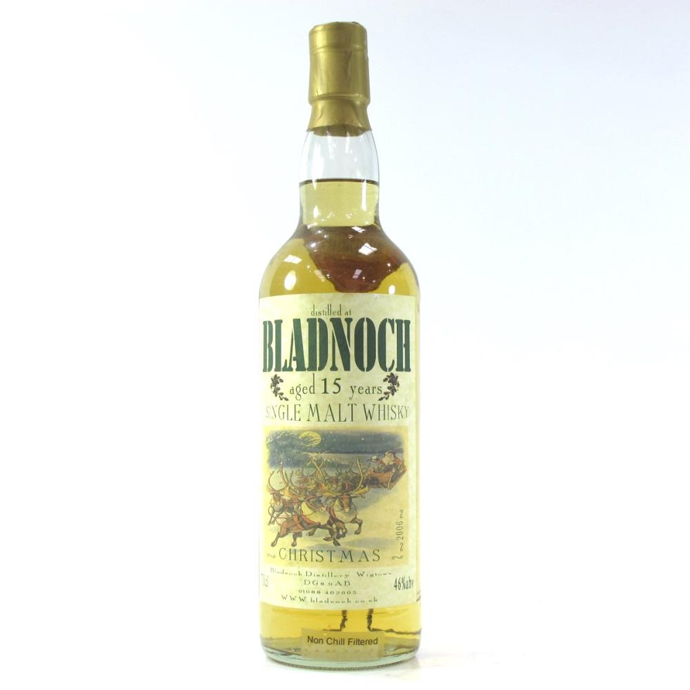 Bladnoch 15 Year Old Christmas 2006