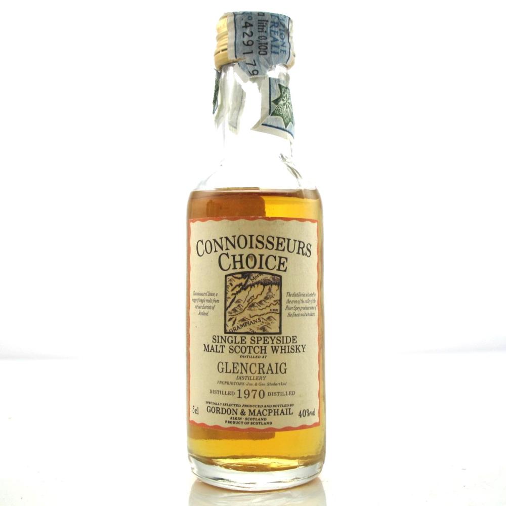 Glencraig 1970 Gordon and MacPhail Miniature 5cl