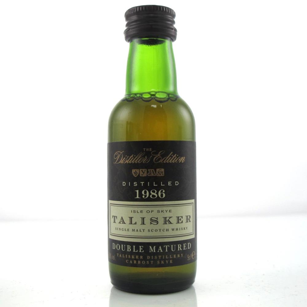 Talisker 1986 Distillers Edition Miniature 5cl
