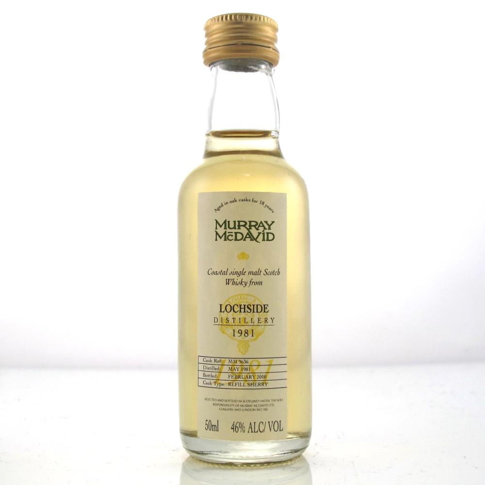 Lochside 1981 Murray McDavid 18 Year Old Miniature 5cl