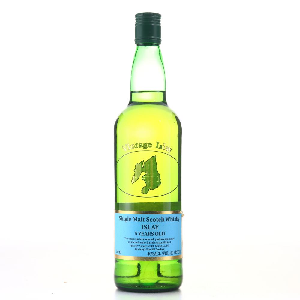 Islay Single Malt 5 Year Old Signatory Vintage 75cl / US Import