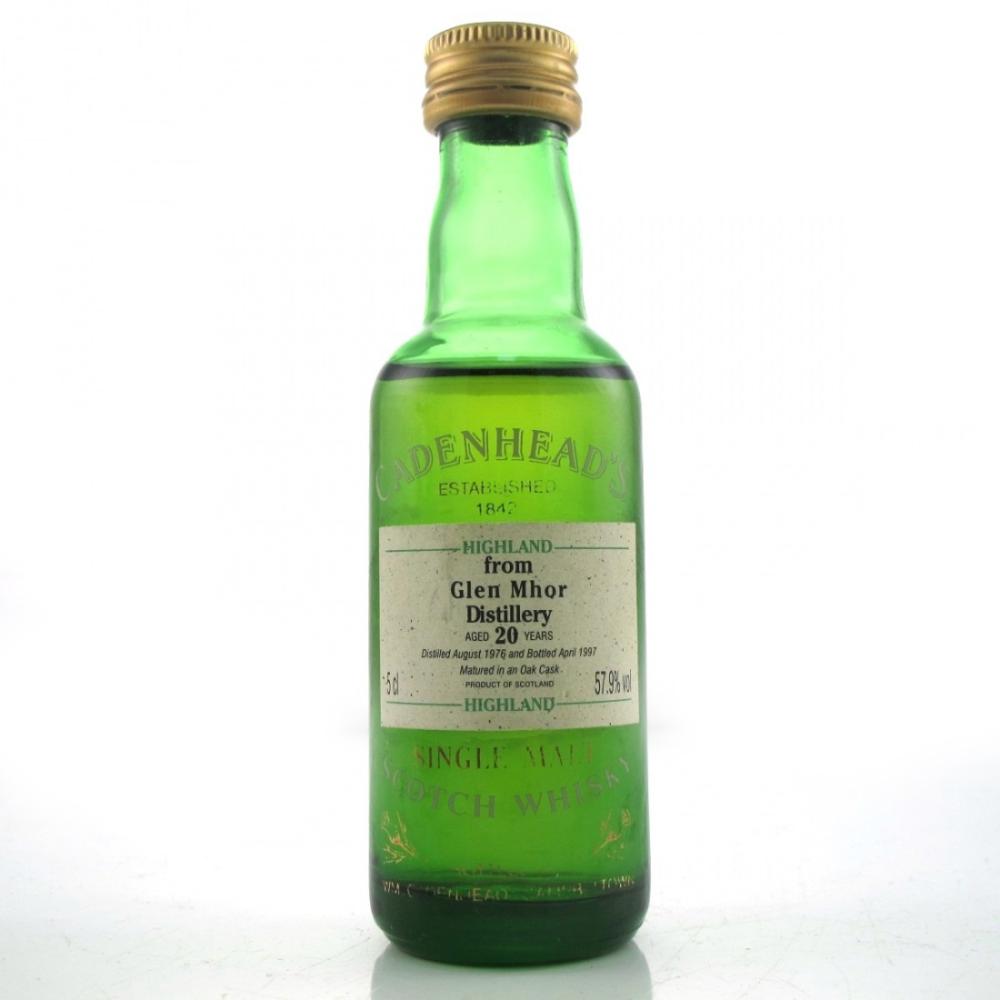 Glen Mhor 1976 Cadenhead's 20 Year Old Miniature 5cl
