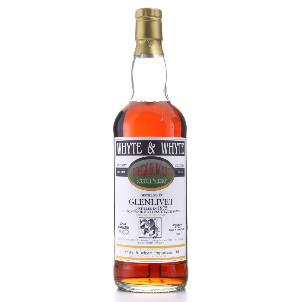 Glenlivet 1973 Whyte and Whyte 21 Year Old Sherry Cask 75cl / Spirits Library